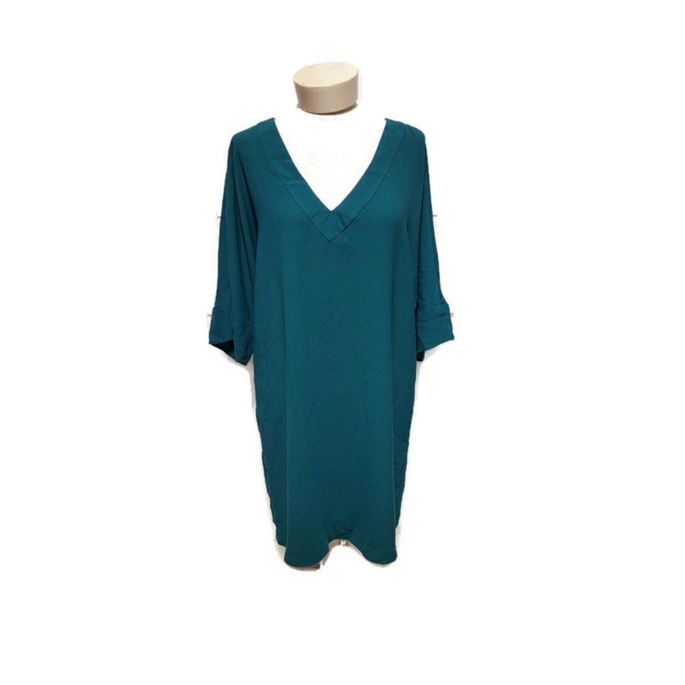 New Trina Turk Dellia Green Dress Size M